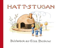 Omslag för Hattstugan : en saga på vers med rim som barnen få hitta på själva