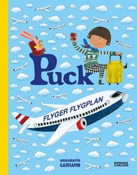 Omslag: Puck flyger flygplan