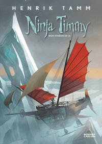Omslag för Ninja Timmy och staden av is