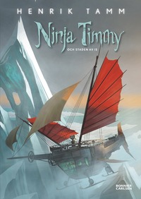 Ninja Timmy och staden av is (inbunden)