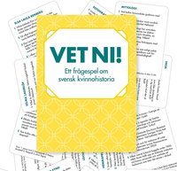 Vet ni! : ett frgespel om svensk kvinnohistoria (spel)