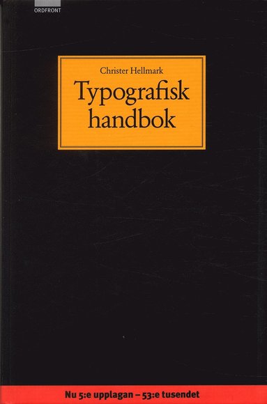Typografisk handbok (inbunden)