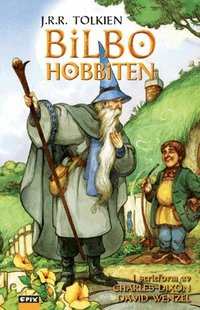 Omslag för Bilbo Hobbiten : bort och hem igen. Förhistorien till Ringarnas herre (storformat)