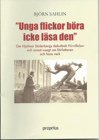 Unga flickor bra icke lsa den : om Hjalmar Sderbergs debutbok Frvillelser och annat sagt om frfattaren och hans verk (inbunden)