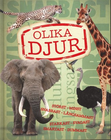 Olika djur (inbunden)