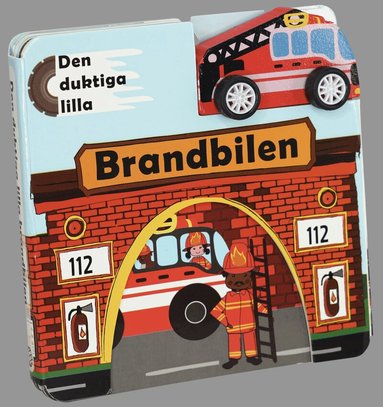 Den duktiga lilla brandbilen (inbunden)