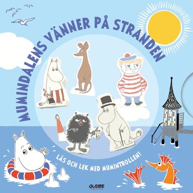 Mumindalens v�nner p� stranden (inbunden)