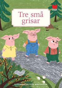 Omslag: Tre små grisar (kartongbok)