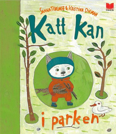 Katt kan i parken (kartonnage)