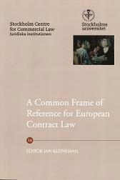 A common frame of reference for European contract law (h�ftad)