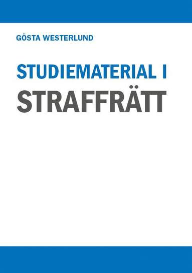 Studiematerial i straffrätt (pocket)