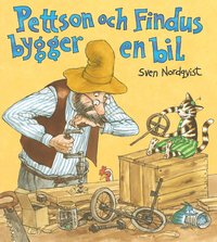 Omslag: Pettson och Findus bygger en bil