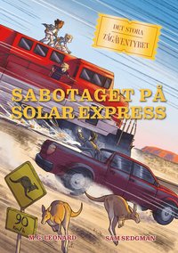 Omslag för Sabotaget på Solar express
