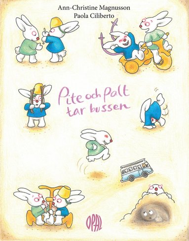 Pite och Palt tar bussen (inbunden)