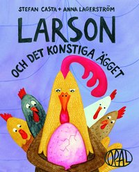 Omslag för Larson och det konstiga ägget