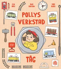 Omslag: Pollys verkstad. Tåg
