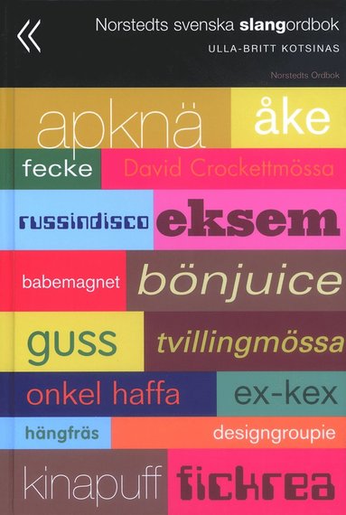 Norstedts Svenska Slangordbok (häftad)