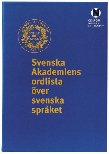 Svenska Akademiens Ordlista Över Svenska Språket - Cd-Rom -Win 95/98 ...