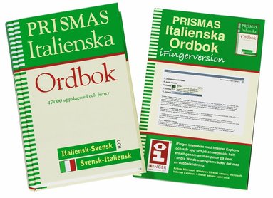 Prismas Italienska Ordbok : Italiensk-Svensk/Svensk-Italiensk Grammatik (inbunden)