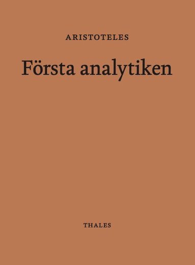 Första analytiken (kartonnage)