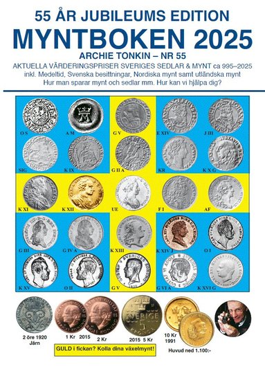 Myntboken 2025 Nr 55 Jubileumsutgva (hftad)