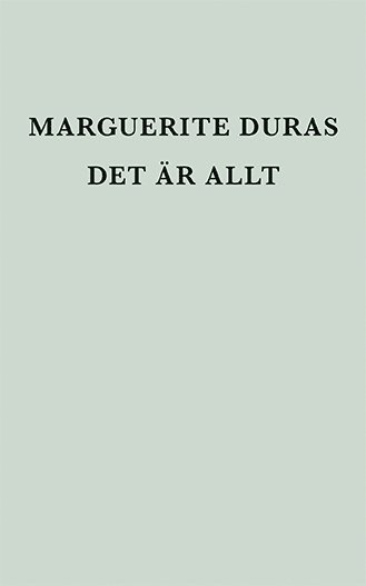 Det r allt (inbunden)
