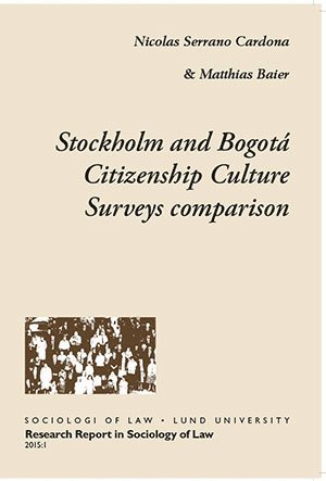 Stockholm and Bogot Citizenship Culture Surveys comparison (hftad)