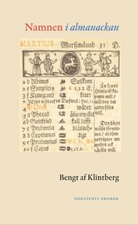 Namnen i almanackan (e-bok)