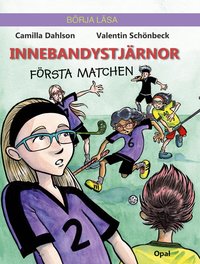 Omslag: Innebandystjärnor : första matchen
