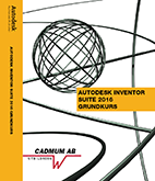 Autodesk Inventor 2016 Grundkurs (inbunden)