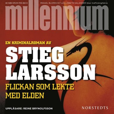 Flickan som lekte med elden (ljudbok)
