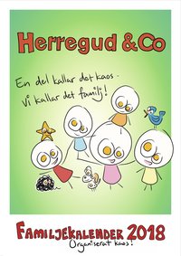 Herregud & Co. Familjekalender 2018 (hftad)