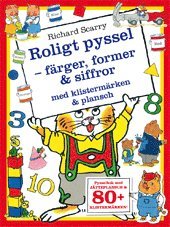 Roligt pyssel : färger, former & siffror med klistermärken & plansch (häftad)
