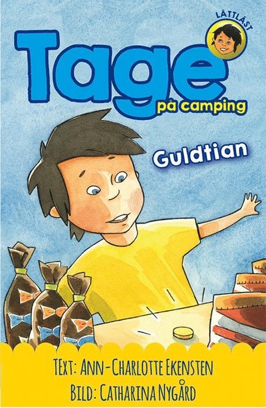 Tage p camping. Guldtian (kartonnage)