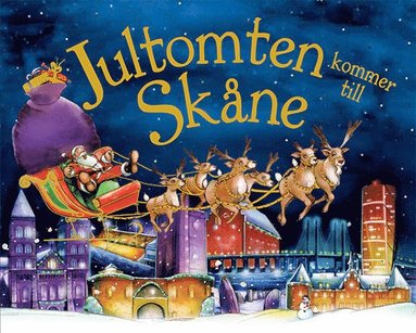 Jultomten kommer till Skåne (kartonnage)
