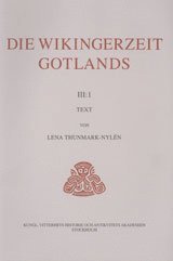 Die Wikingerzeit Gotlands. 3:1, Text (häftad)