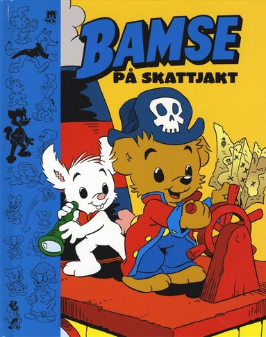Bamse p skattjakt (kartonnage)