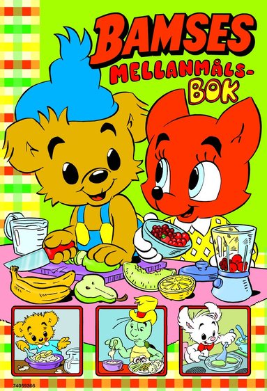 Bamses mellanmlsbok (kartonnage)