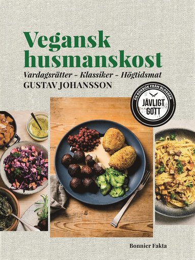 Vegansk husmanskost : vardagsrätter, klassiker, högtidsmat (inbunden)