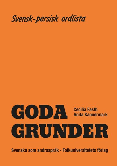 Goda Grunder svensk-persisk ordlista (kartonnage)