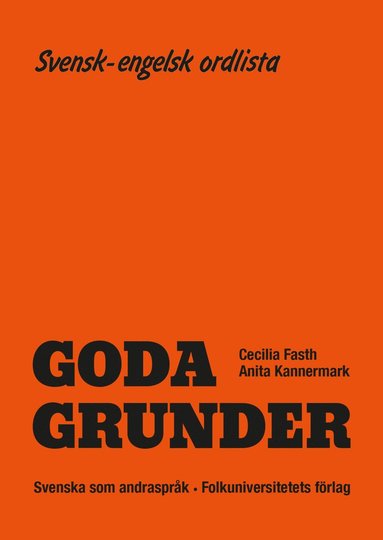 Goda Grunder svensk-engelsk ordlista (hftad)