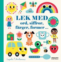 Omslag: Lek med ord, siffror, färger, former