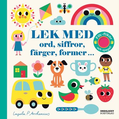 Lek med ord, siffror, frger, former (inbunden)
