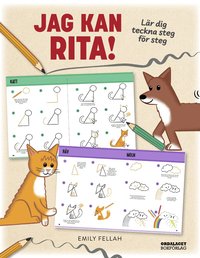 Omslag: Jag kan rita! : lär dig teckna steg för steg