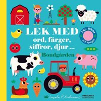 Omslag: Lek med ord, färger, siffror, djur... bondgården