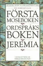 Tre bibelböcker Första Moseboken, Ordspråksboken, Jeremia (inbunden)