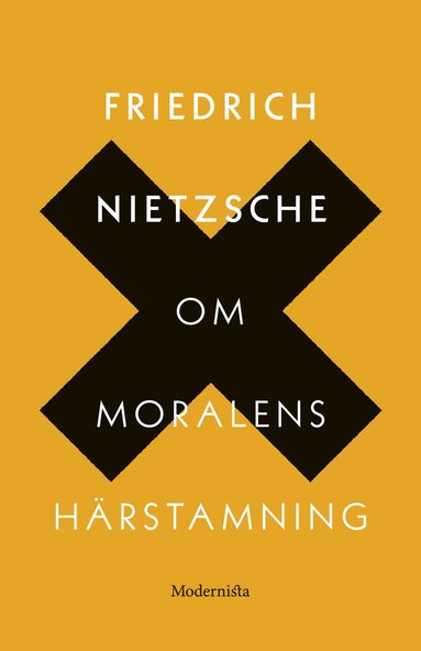 Om moralens hrstamning : en stridsskrift (inbunden)