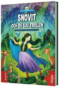 Snvit och de sju trollen (bok + CD) (inbunden)