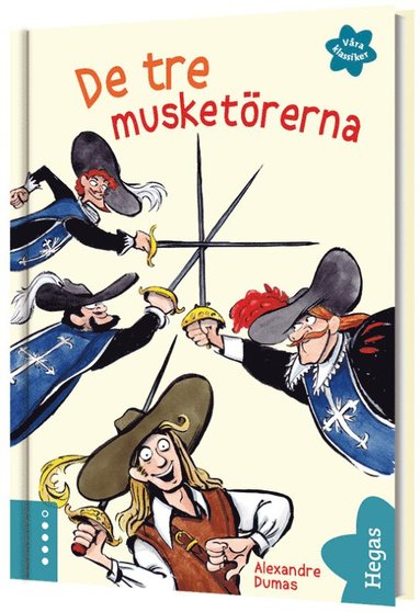 De tre musketrerna (inbunden)