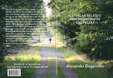 Allting �r relativt, men ingenting �r sj�vklart. (inbunden)